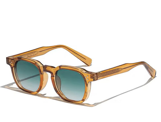 Lunettes de soleil monture Jaune/Dorées