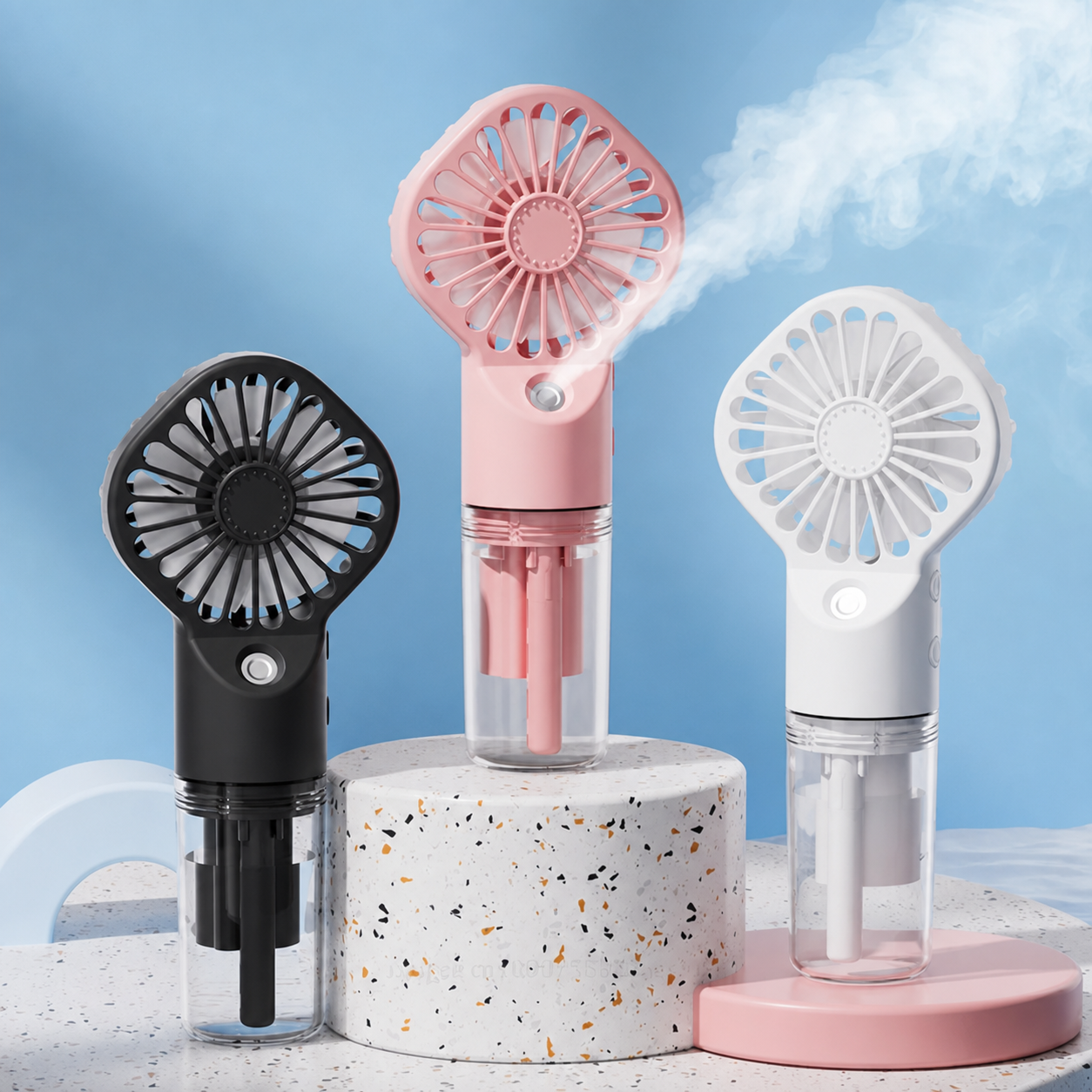 Ventilateur brumisateur portable